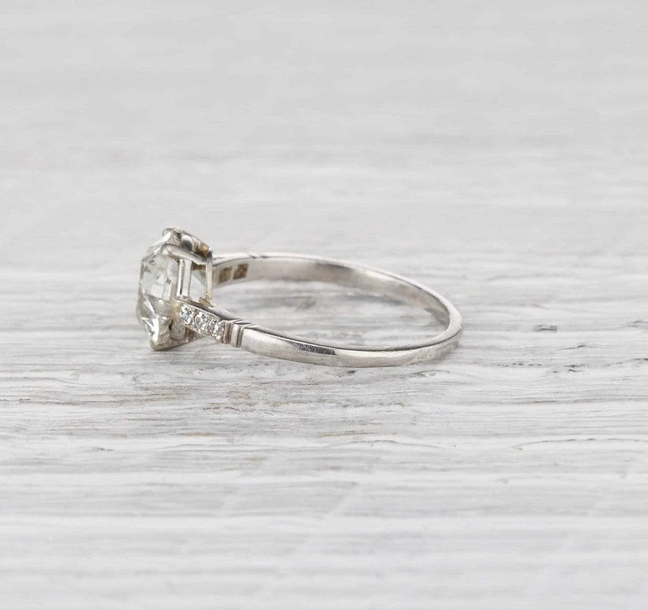 1.90 Carat Edwardian Engagement Ring - Image 3