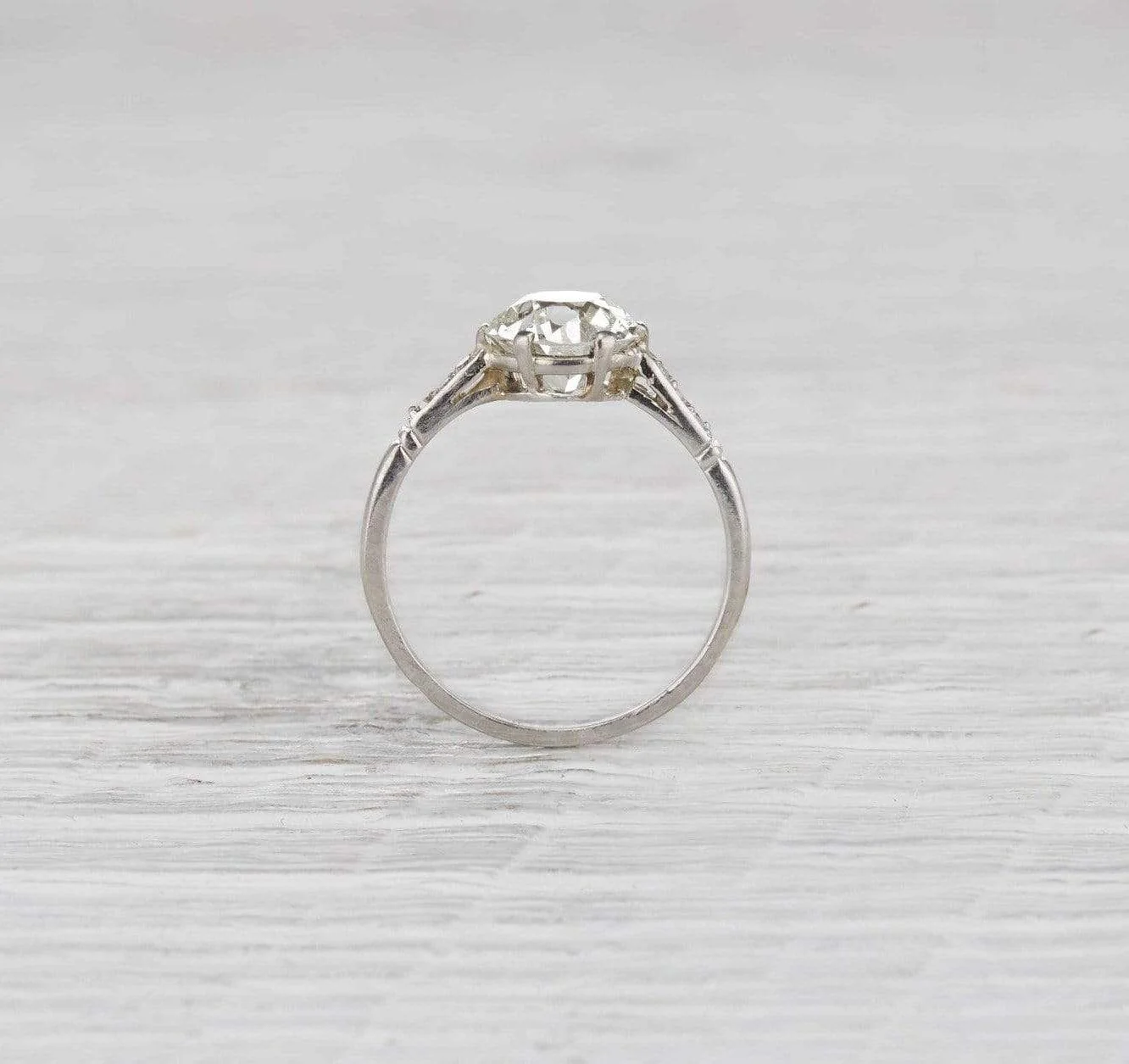 1.90 Carat Edwardian Engagement Ring - Image 4