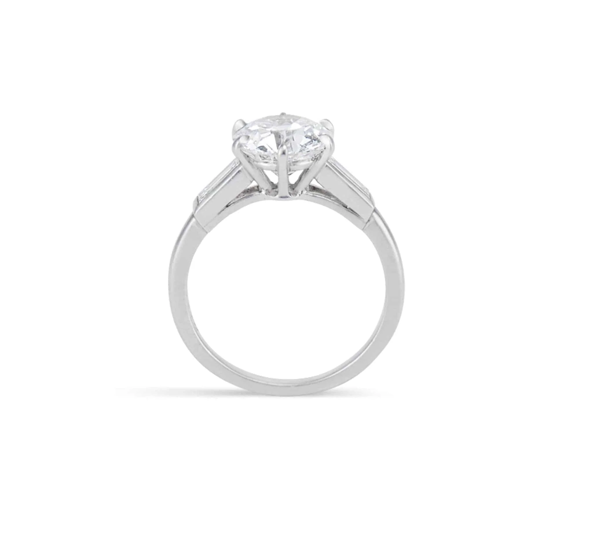 2.01 CARAT DIAMOND CARTIER ENGAGEMENT RING - Image 7