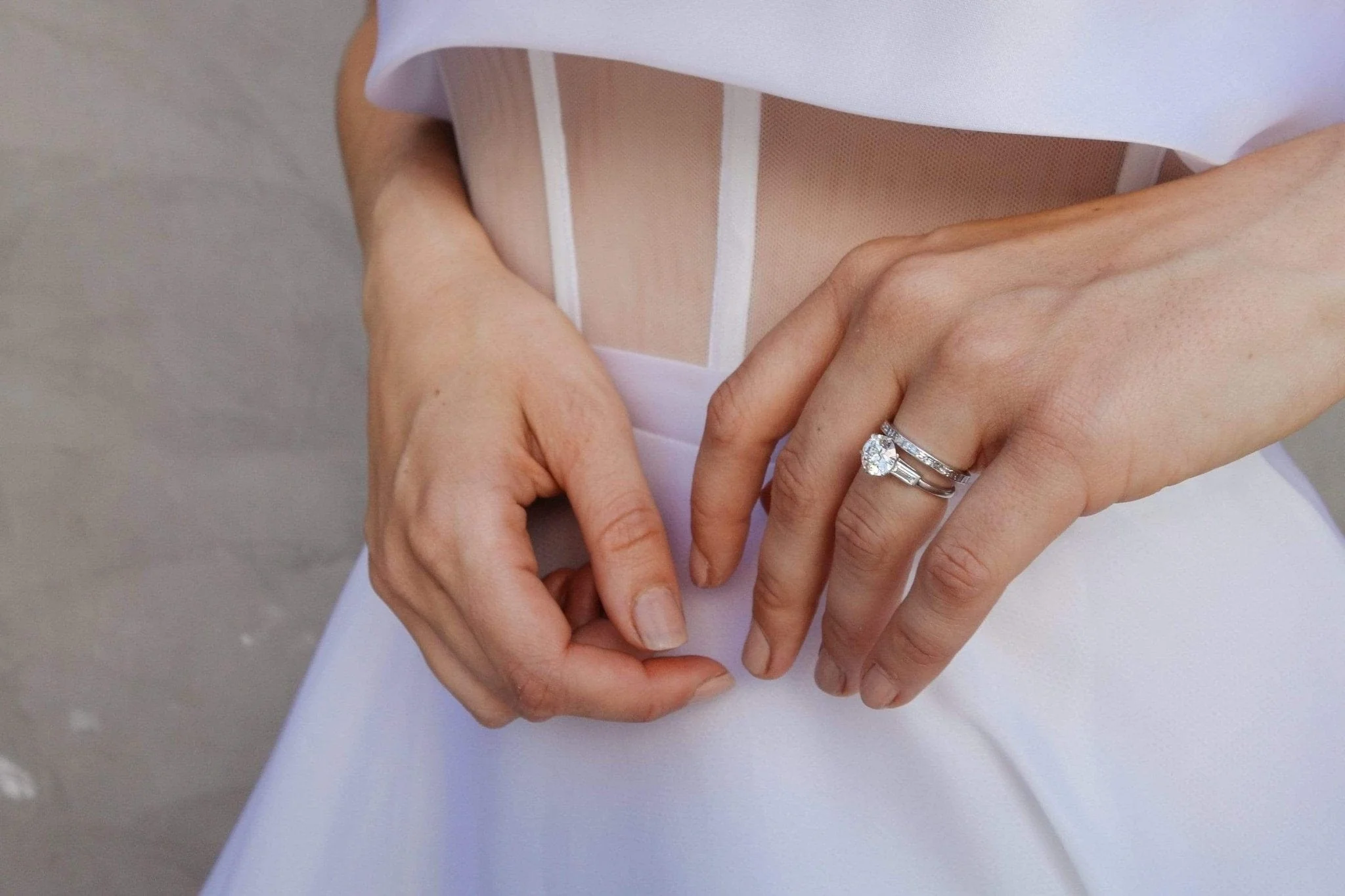 2.01 CARAT DIAMOND CARTIER ENGAGEMENT RING - Image 8