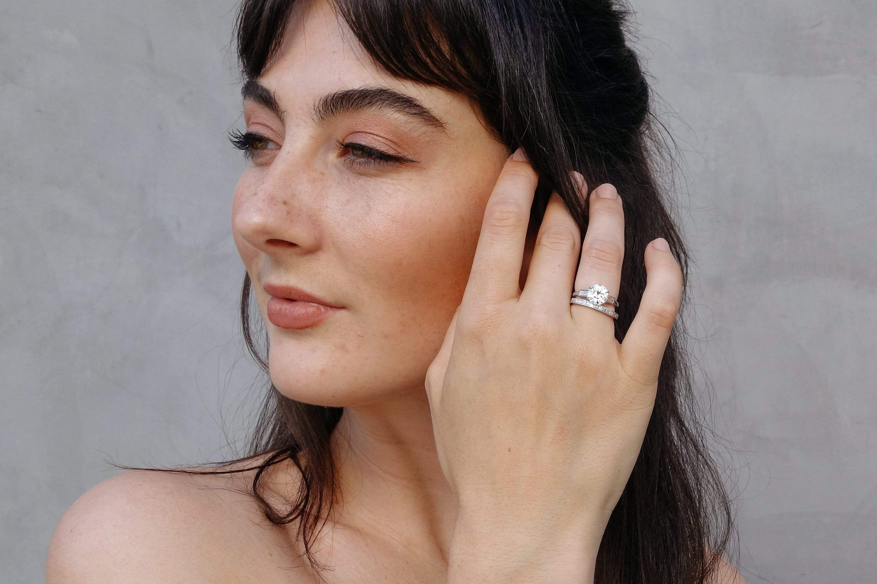 2.01 CARAT DIAMOND CARTIER ENGAGEMENT RING - Image 9