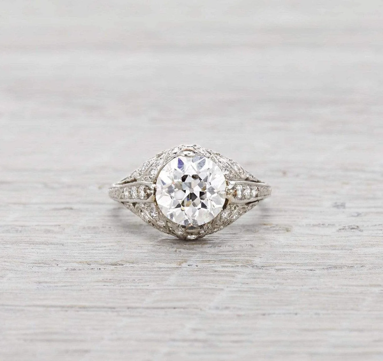 2.03 Carat Shreve & Co. Vintage Ring - Image 2