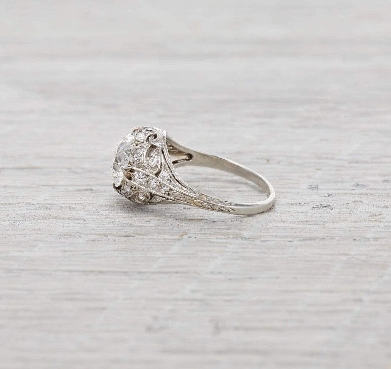 2.03 Carat Shreve & Co. Vintage Ring - Image 3