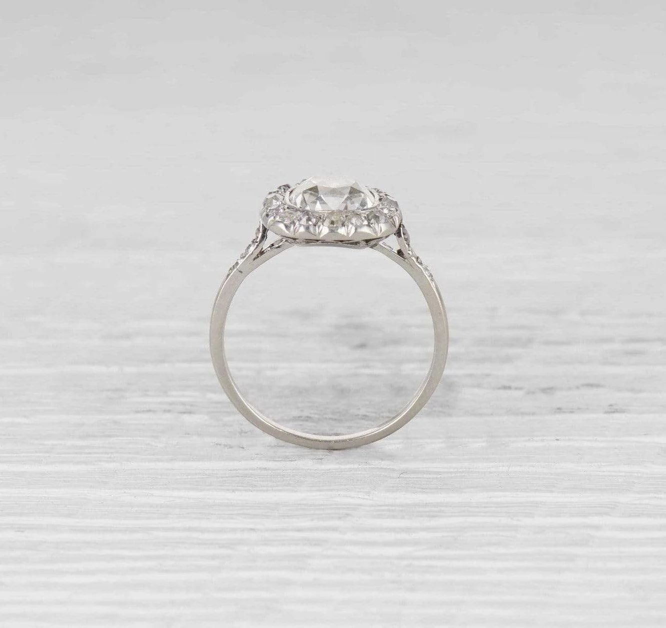 2.56 Carat Edwardian Engagement Ring - Image 4