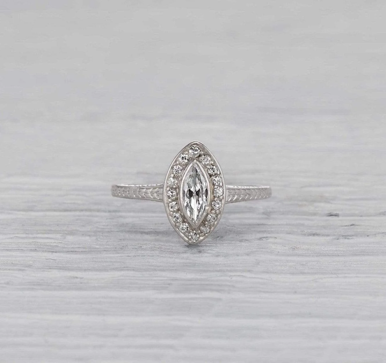 .25 Carat Art Deco Engagement Ring - Image 2