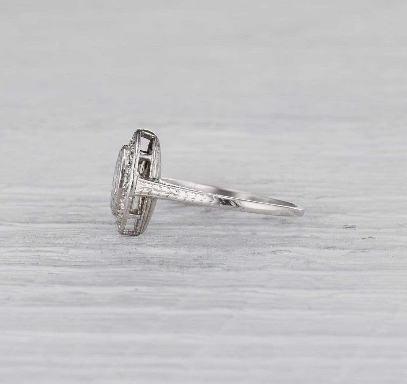 .25 Carat Art Deco Engagement Ring - Image 3