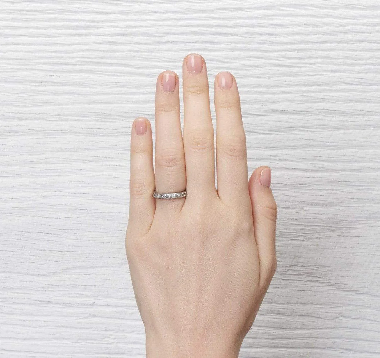 3.50 Carat Art Deco Eternity Band - Image 4