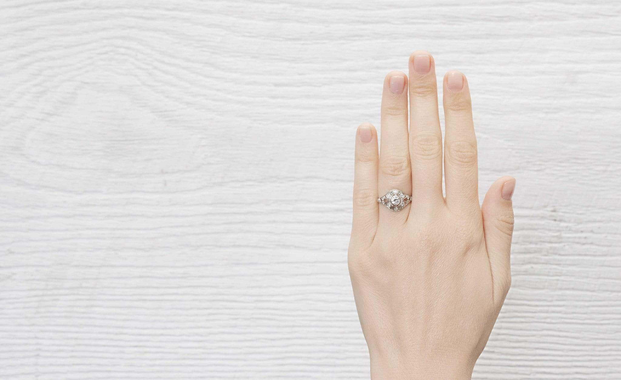 .30 Carat Edwardian Engagement Ring - Image 5