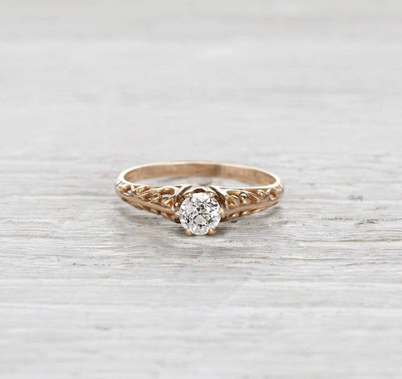 .39 Carat Victorian Engagement Ring - Image 2