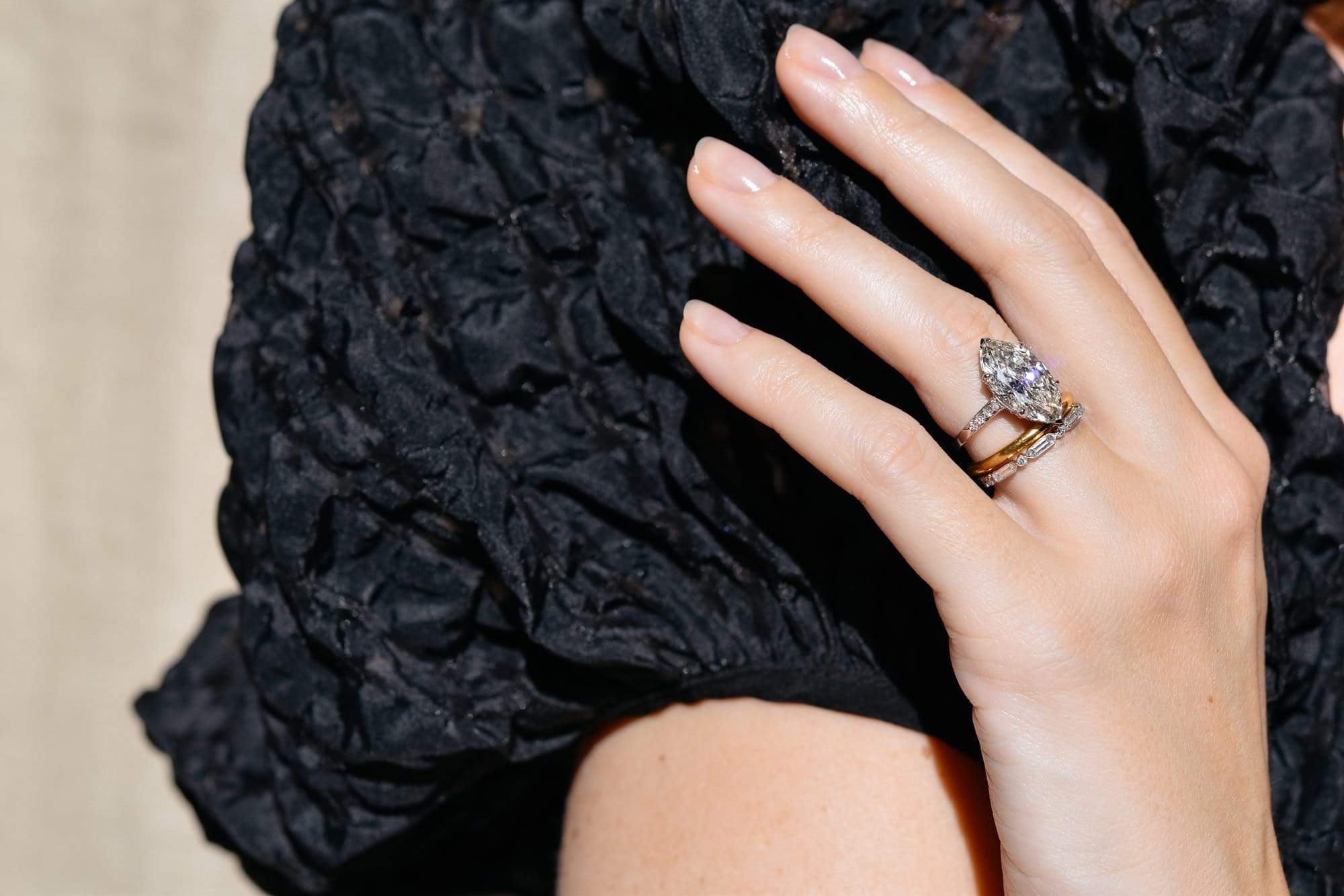Edwardian 4.52 Carat Marquise Diamond Ring - Image 8