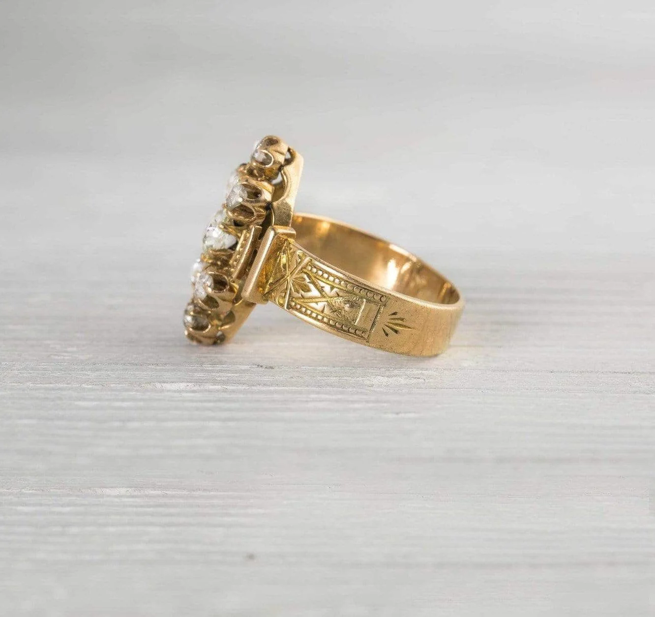 .40 Carat Antique Victorian Gold Engagement Ring - Image 3