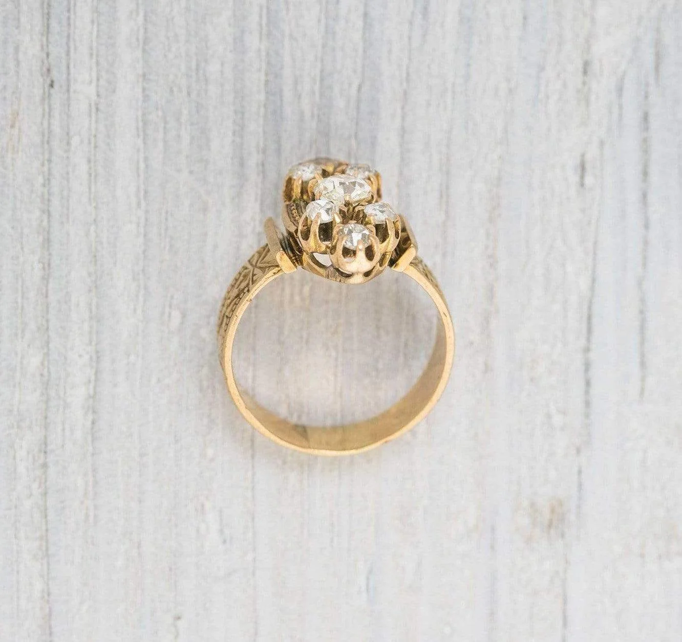 .40 Carat Antique Victorian Gold Engagement Ring - Image 4