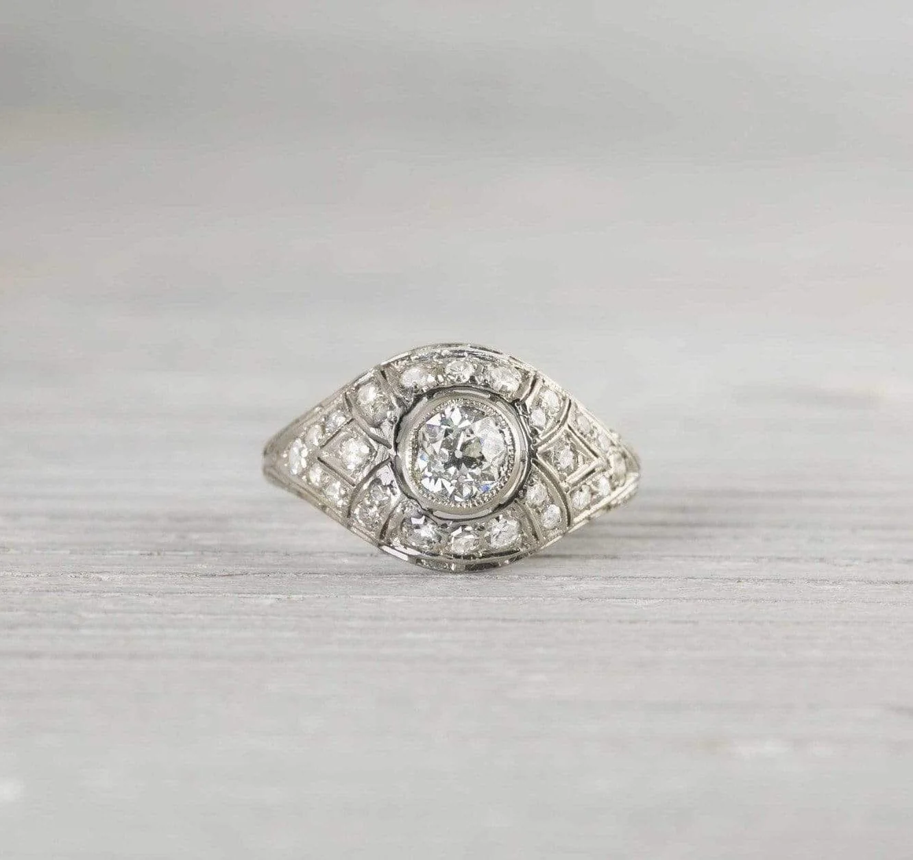 .40 Carat Antique Vintage Engagement Ring - Image 2