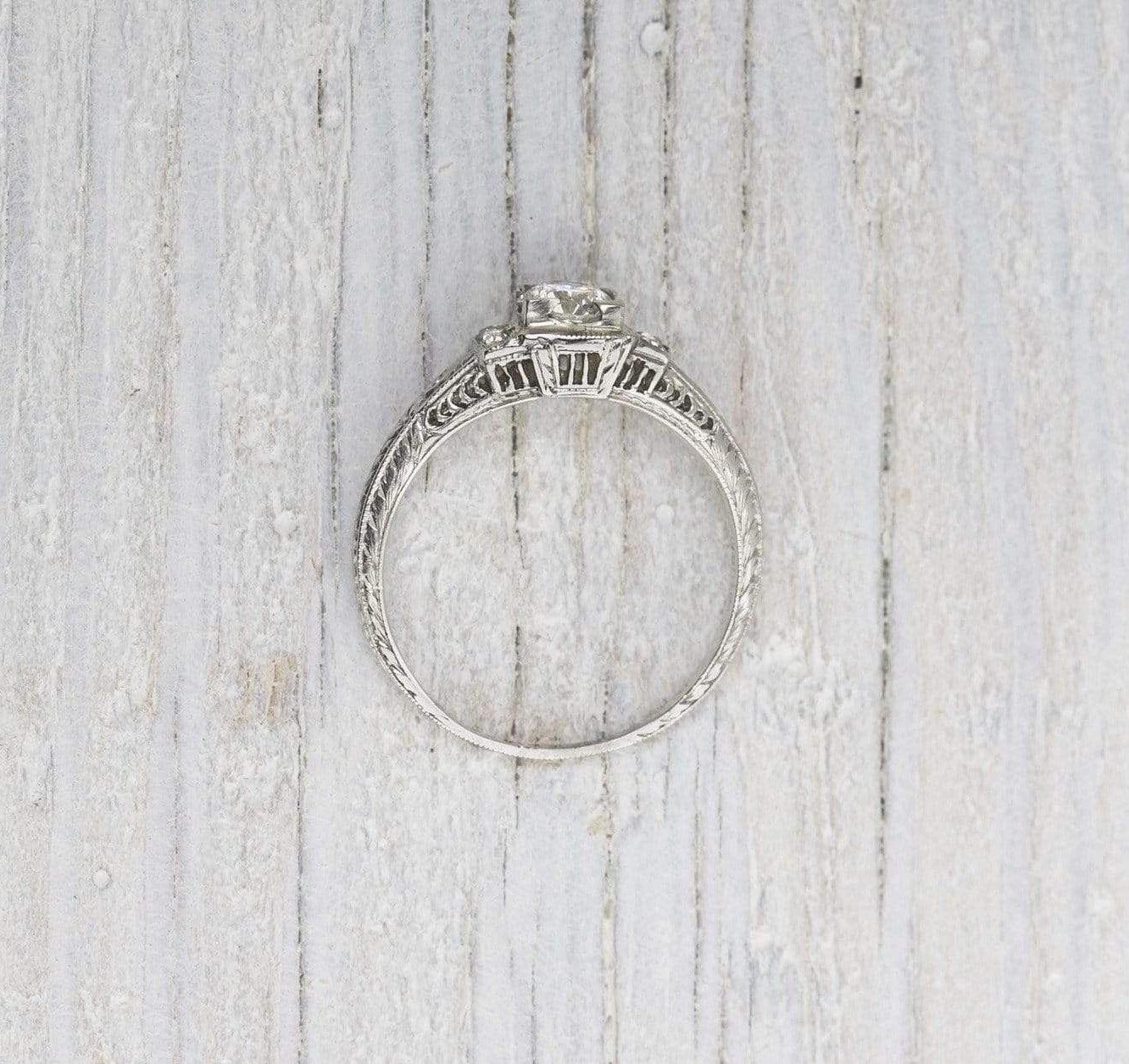 .40 Carat Art Deco Vintage Engagement Ring - Image 4