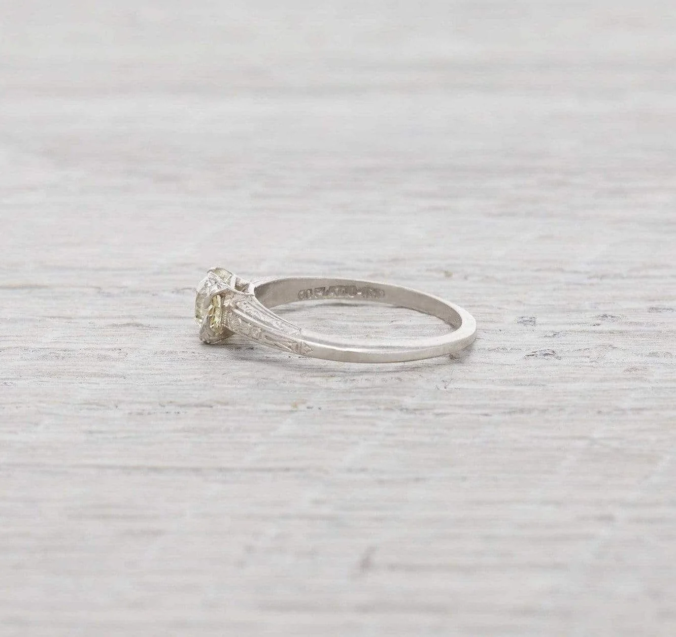 .45 Carat Art Deco Engagement Ring - Image 3