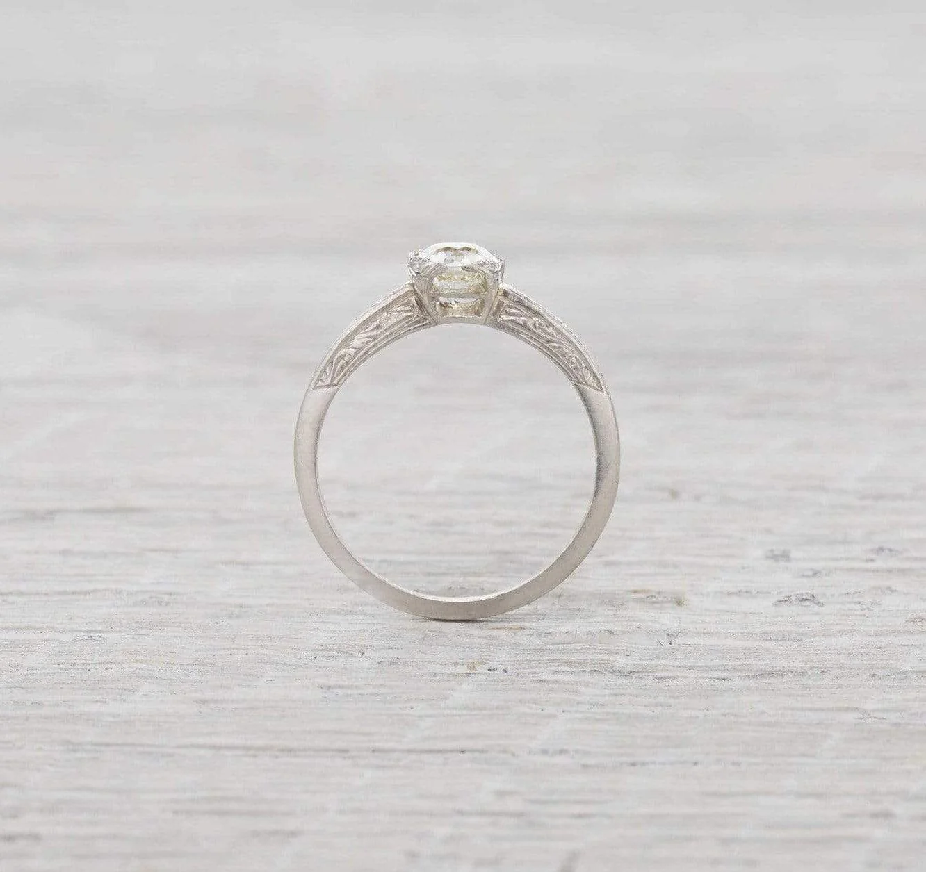 .45 Carat Art Deco Engagement Ring - Image 4