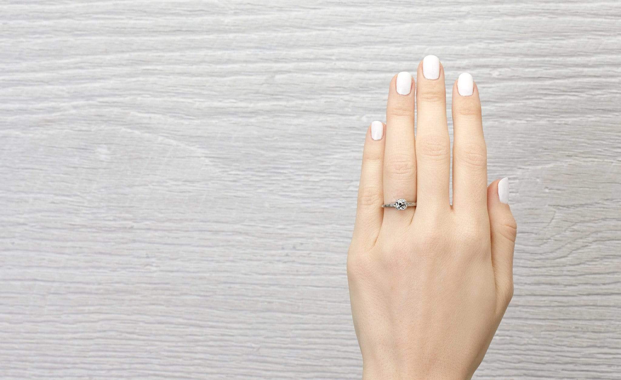 .45 Carat Art Deco Engagement Ring - Image 5