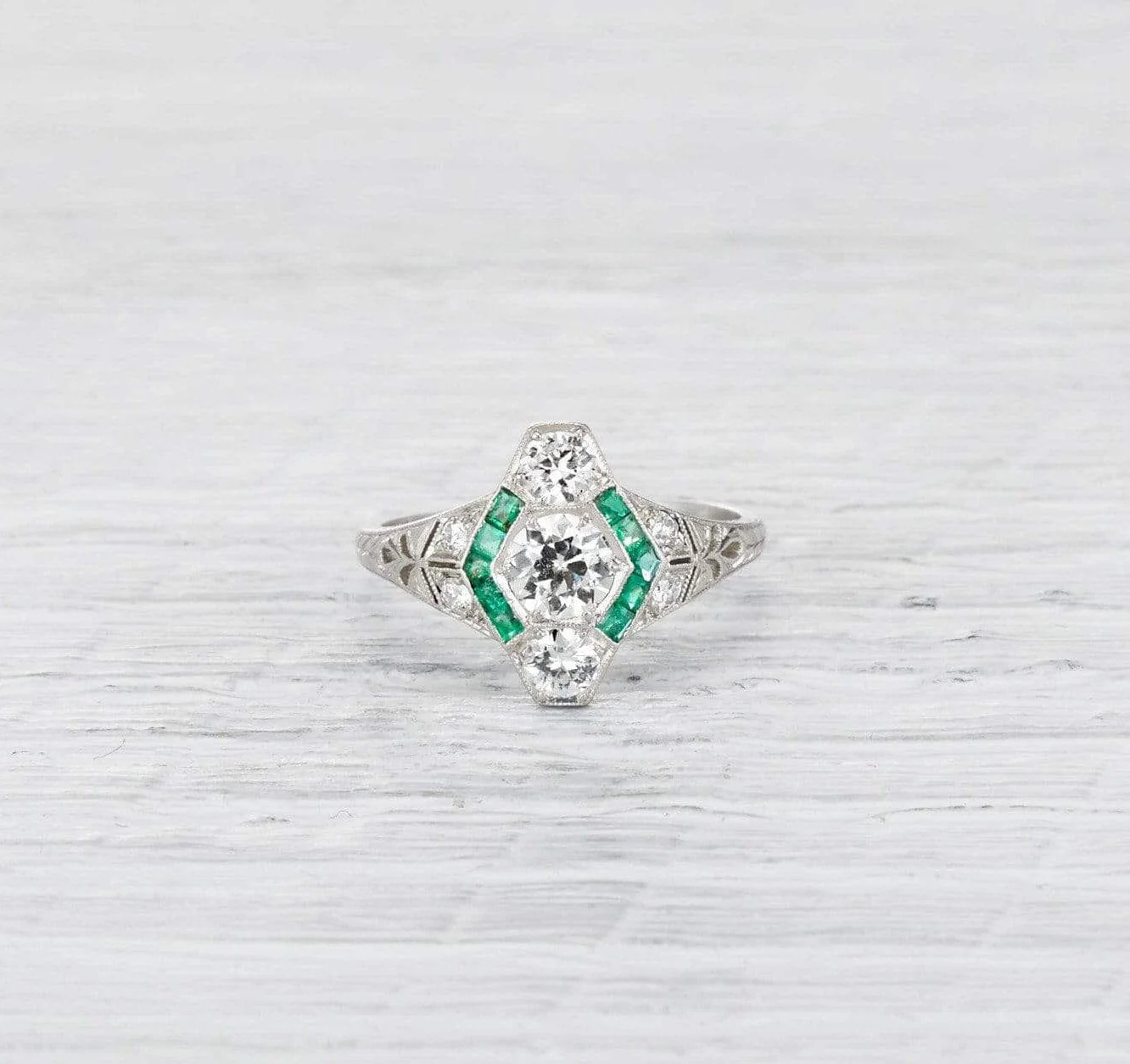 .45 Carat Art Deco Ring - Image 2