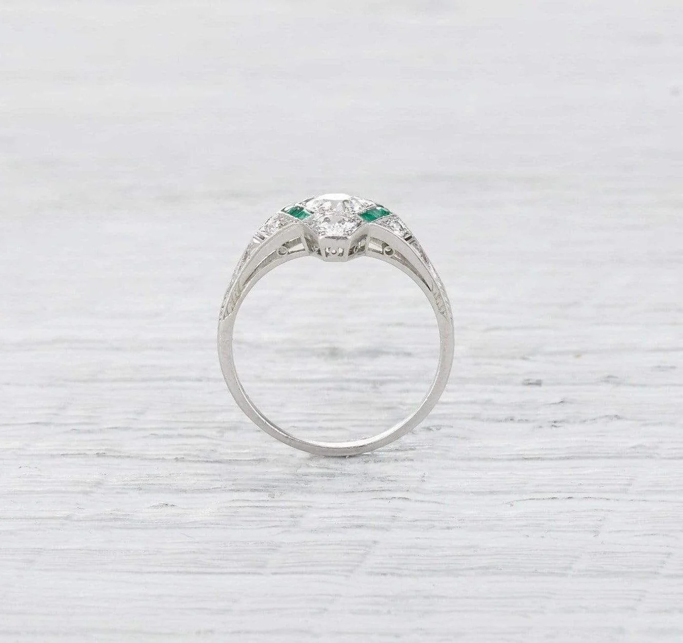 .45 Carat Art Deco Ring - Image 4
