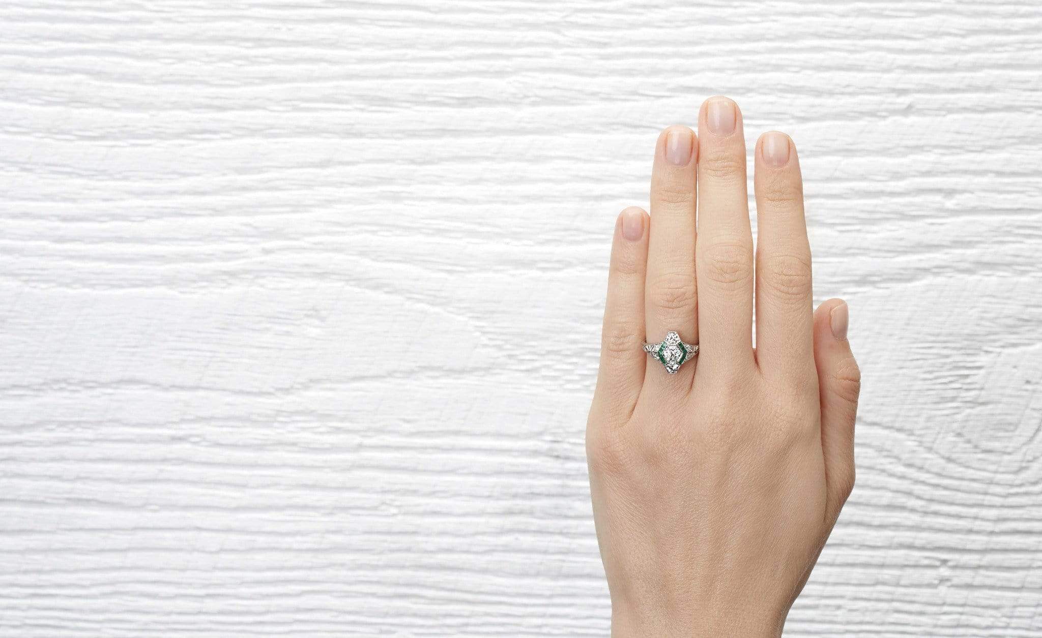 .45 Carat Art Deco Ring - Image 5