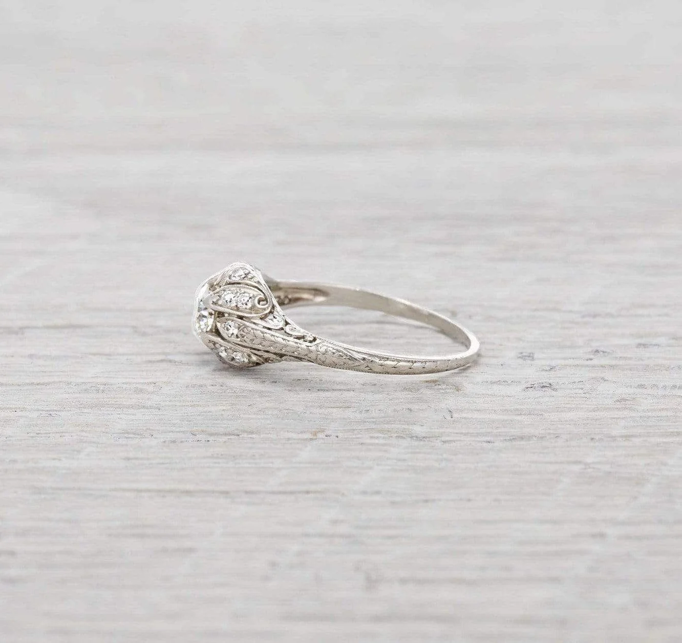 .45 Carat Diamond Edwardian Engagement Ring - Image 3