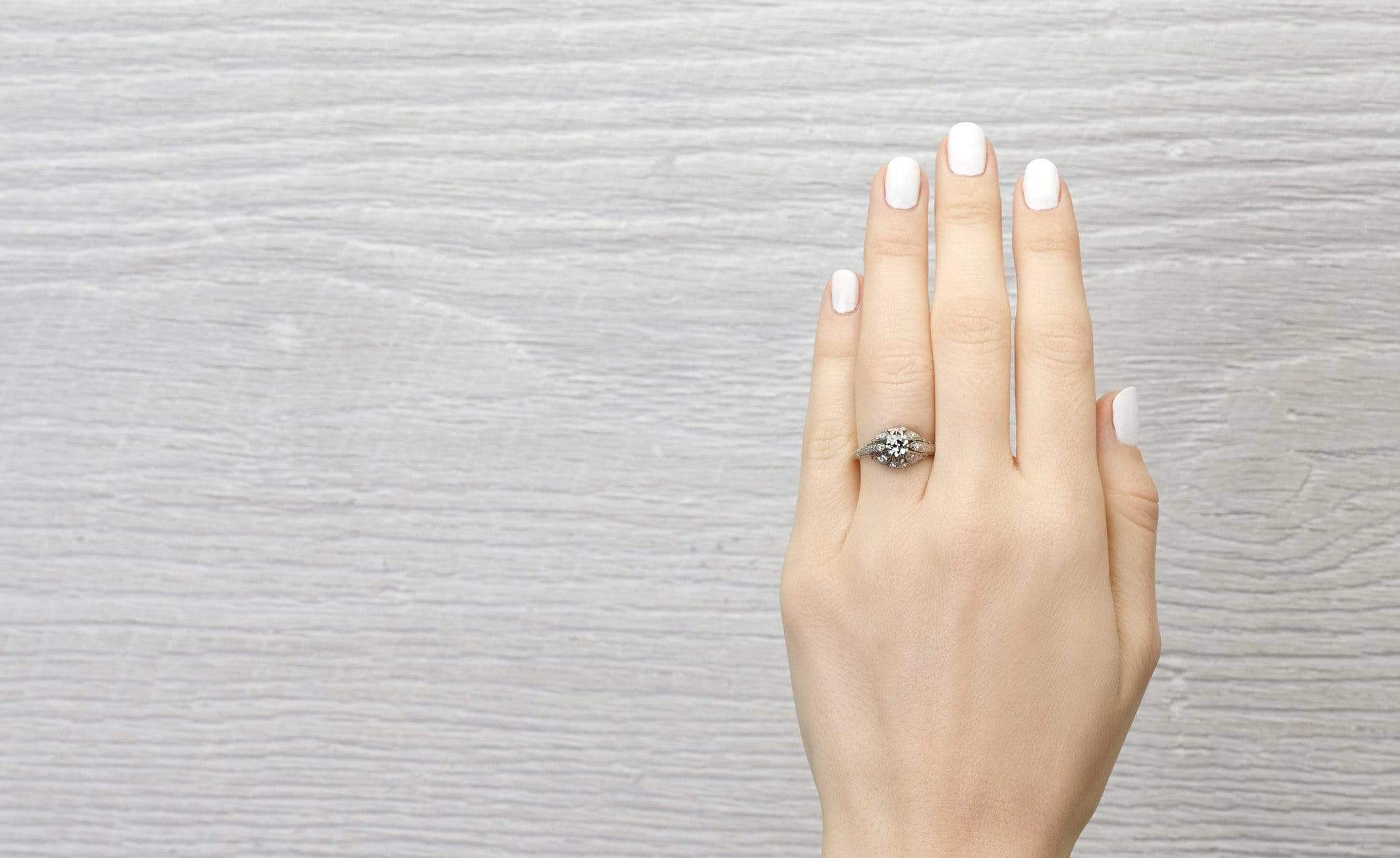 .45 Carat Diamond Edwardian Engagement Ring - Image 5