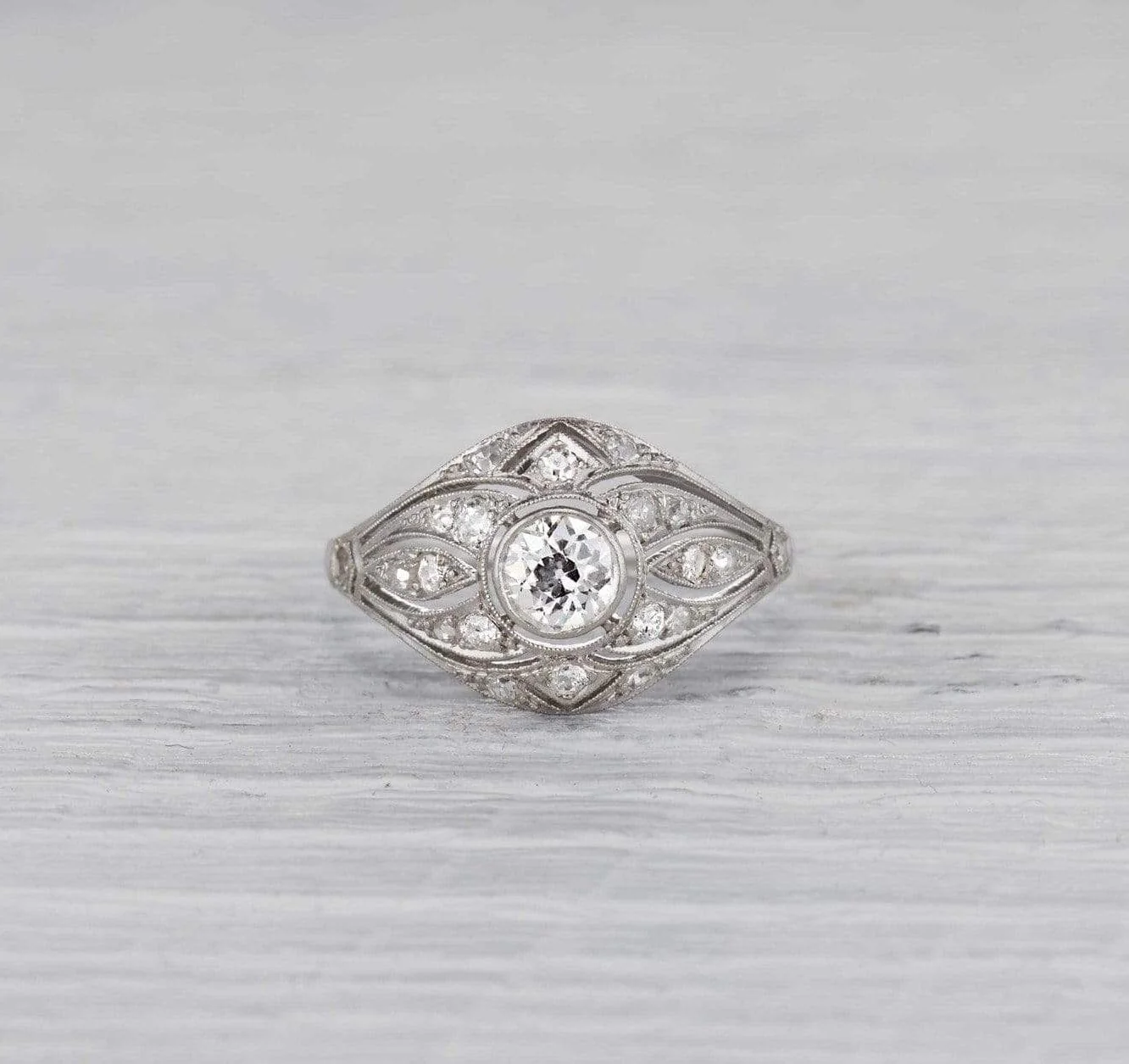 .45 Carat Early Art Deco Diamond Ring - Image 2