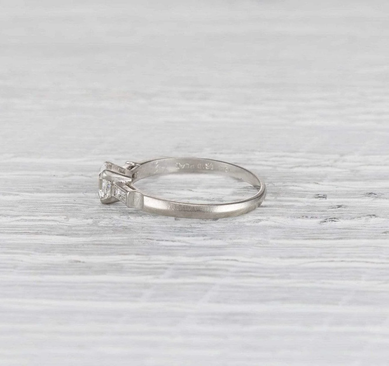 .50 Carat Art Deco Engagement Ring - Image 3