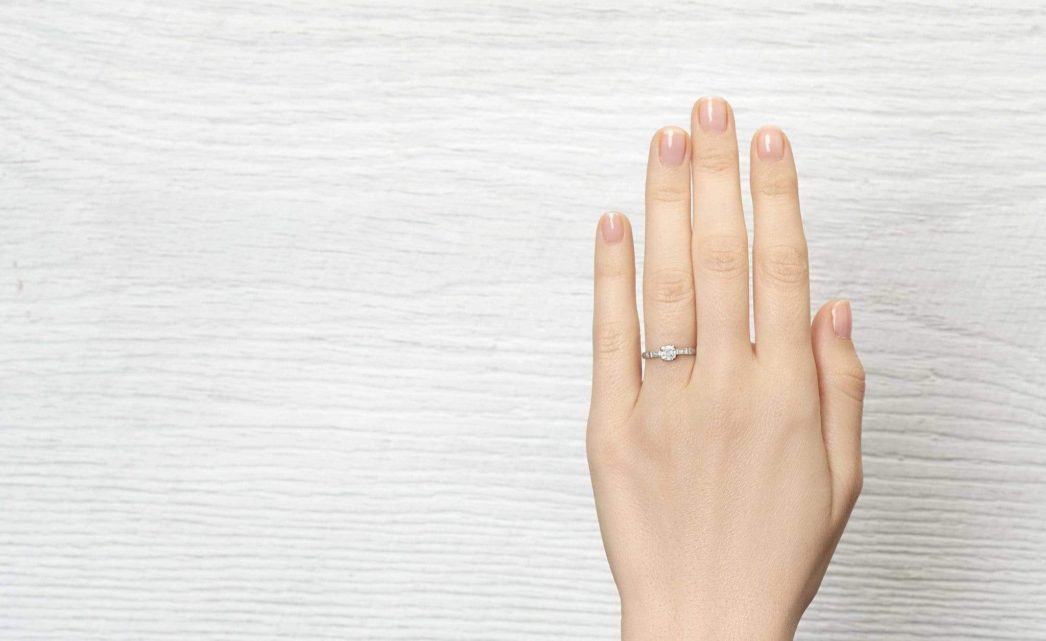 .50 Carat Art Deco Engagement Ring - Image 5