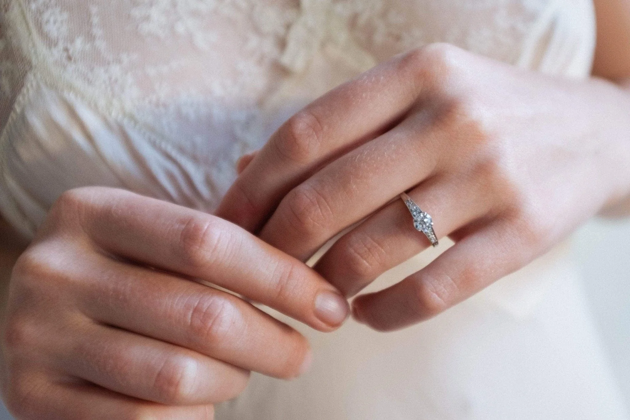 .50 CARAT DIAMOND TIFFANY & CO ART DECO ENGAGEMENT RING - Image 5