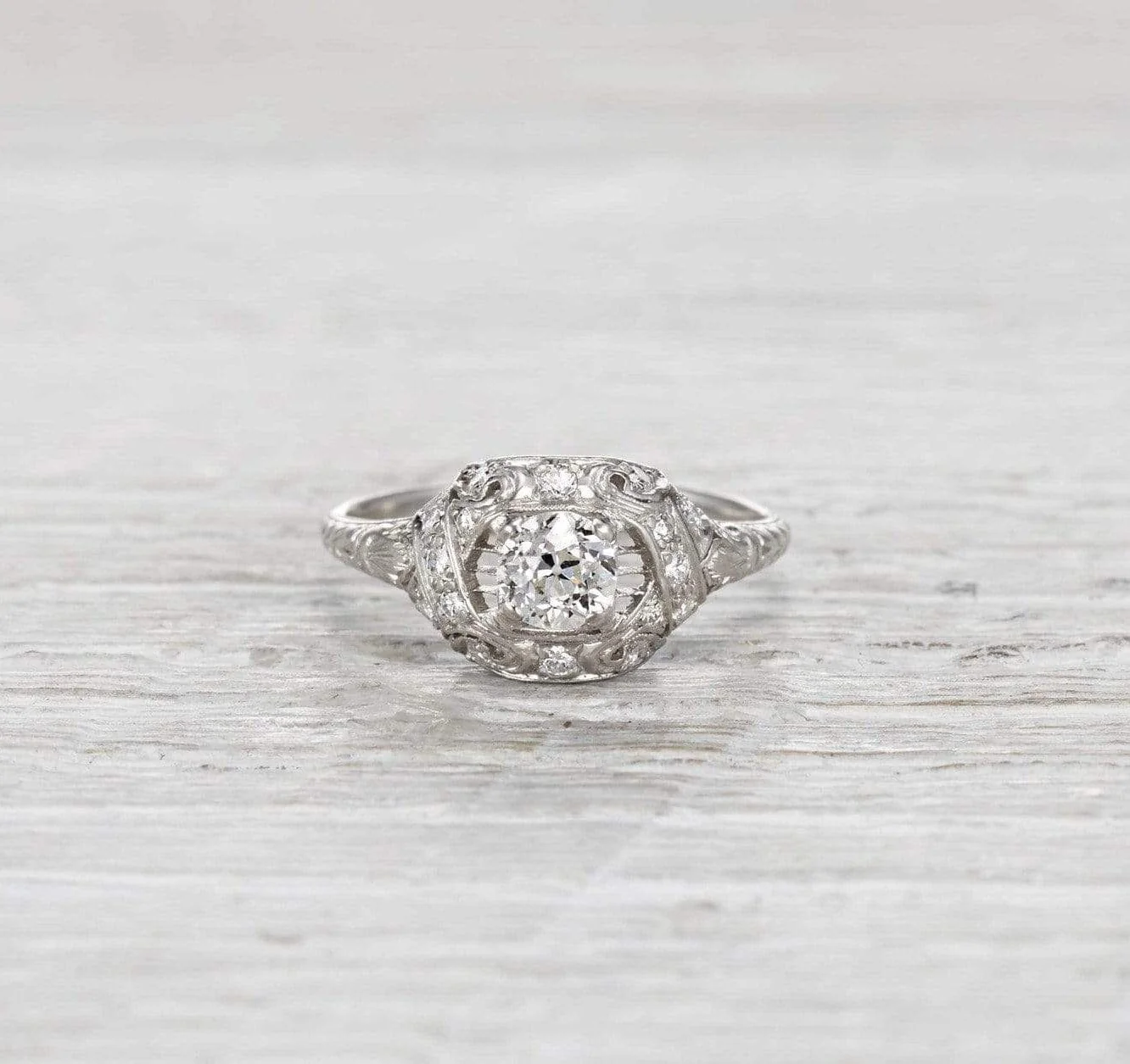 .50 Carat Edwardian Engagement Ring - Image 2