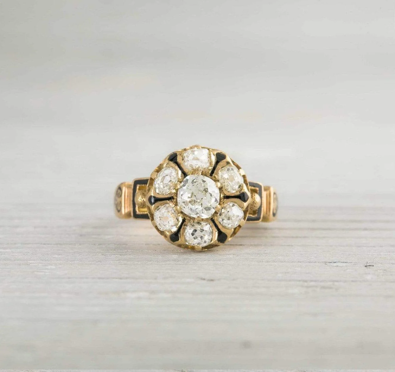 .50 Carat Gold Antique Victorian Engagement Ring - Image 2