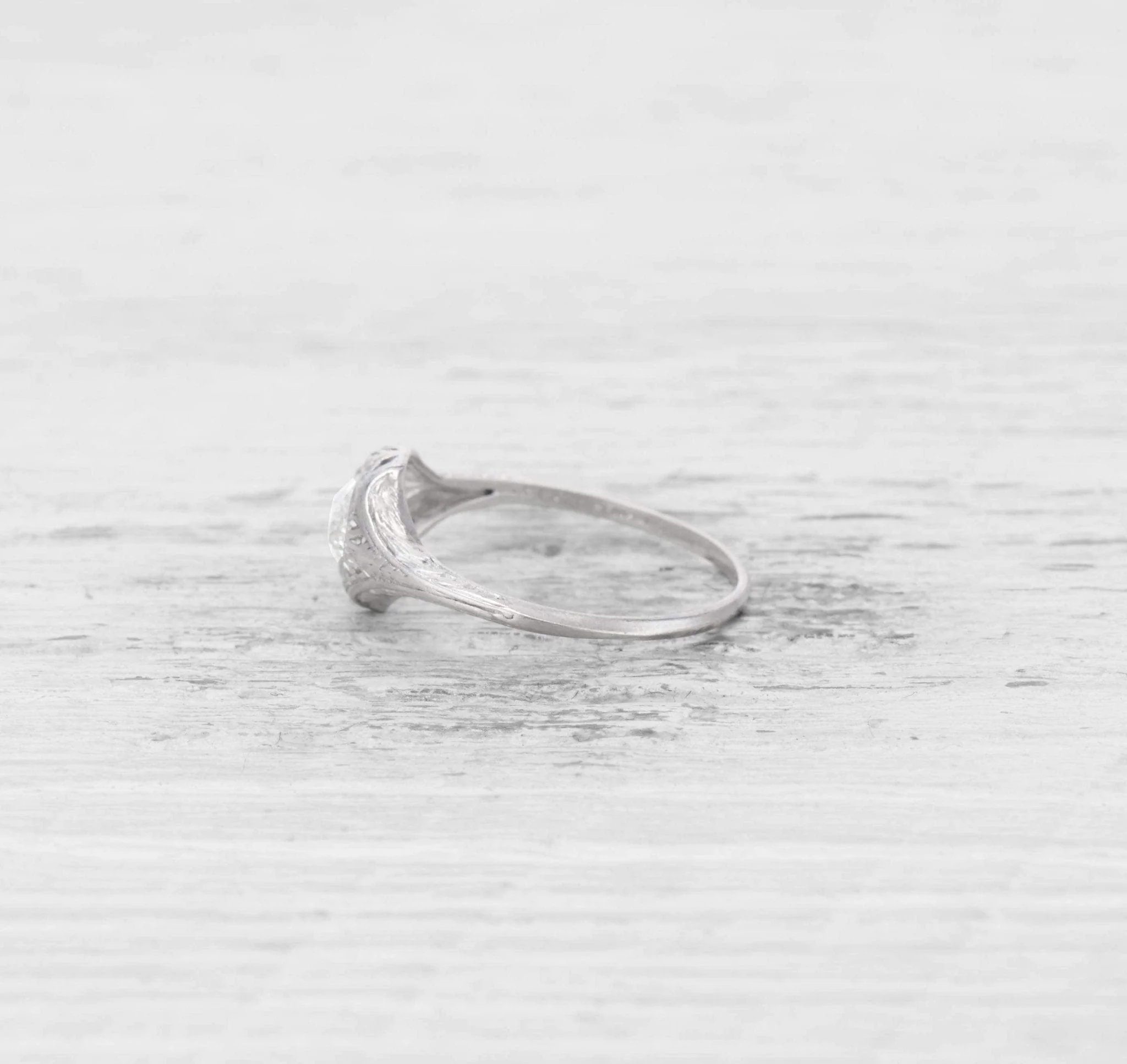 .52 CARAT EDWARDIAN DIAMOND ENGAGEMENT RING - Image 3