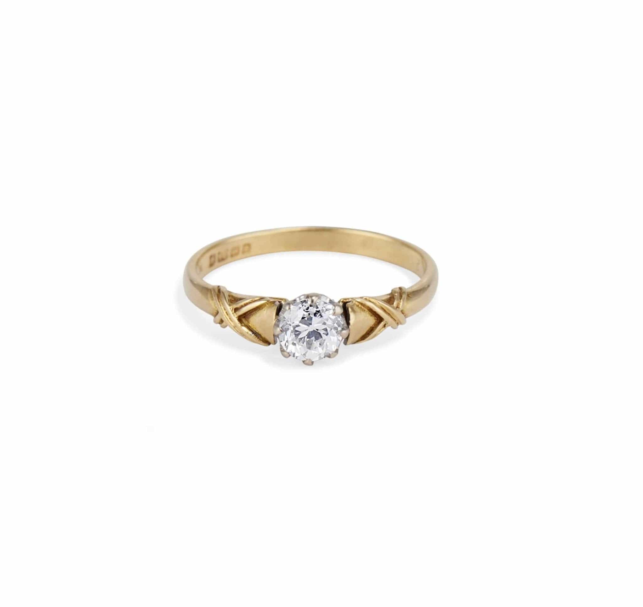 .52 CARAT VICTORIAN DIAMOND ENGAGEMENT RING - Image 2