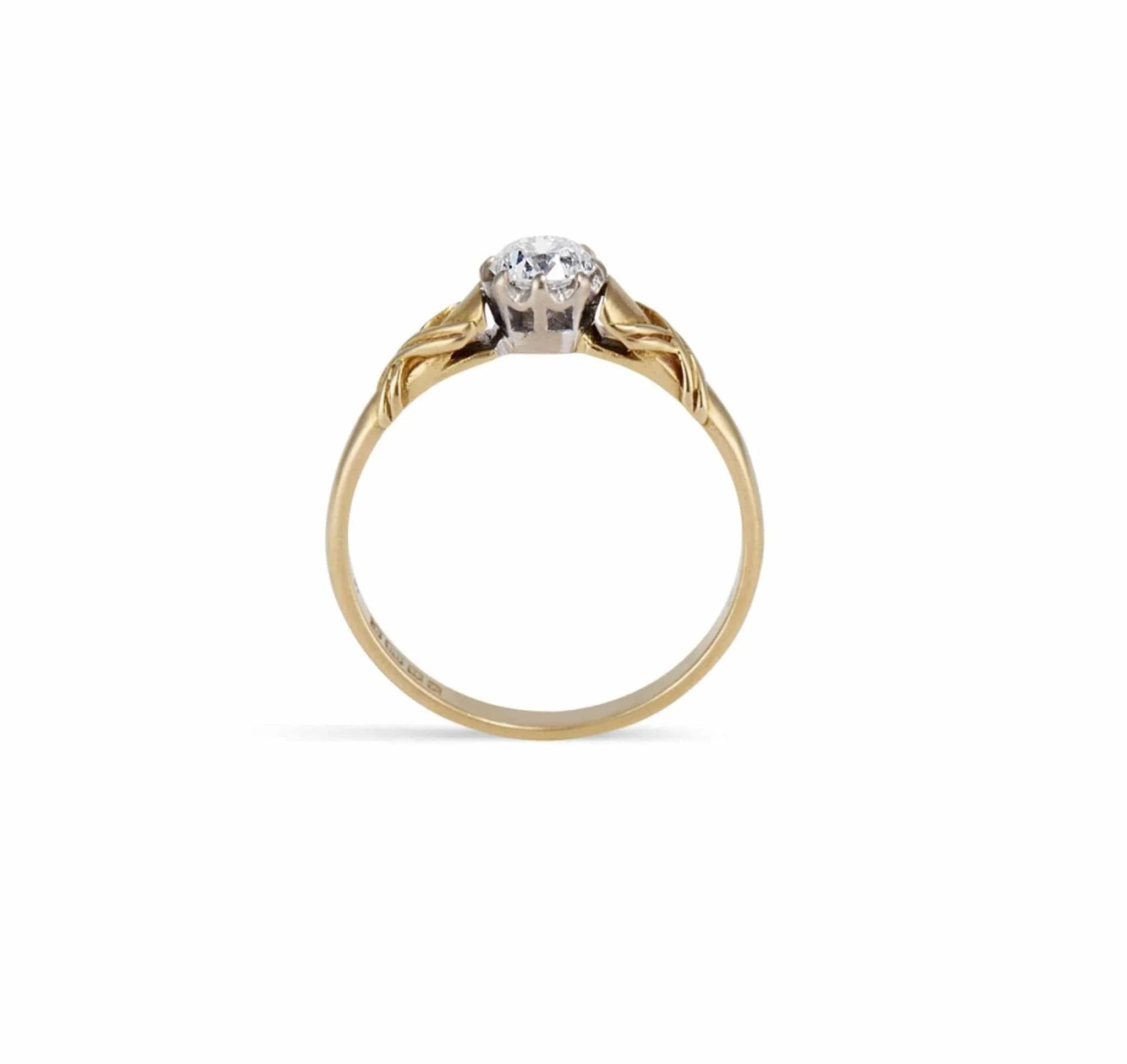 .52 CARAT VICTORIAN DIAMOND ENGAGEMENT RING - Image 4