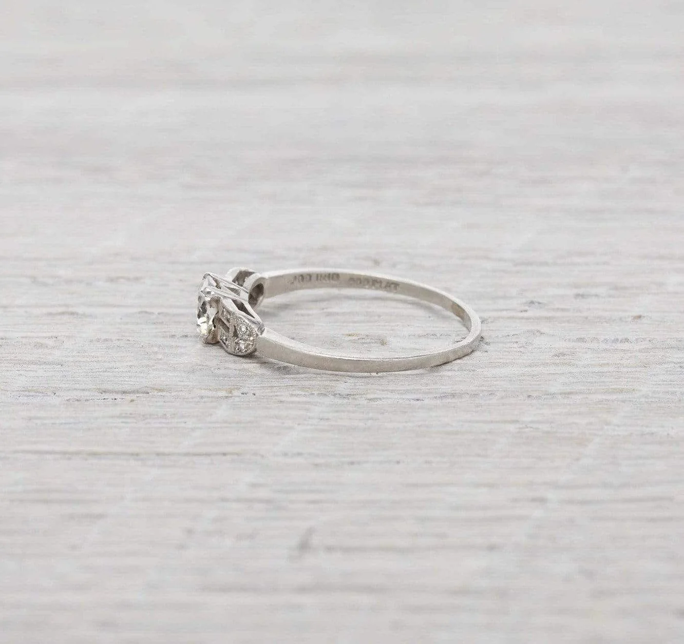 .53 Carat Diamond Art Deco Engagement Ring - Image 3