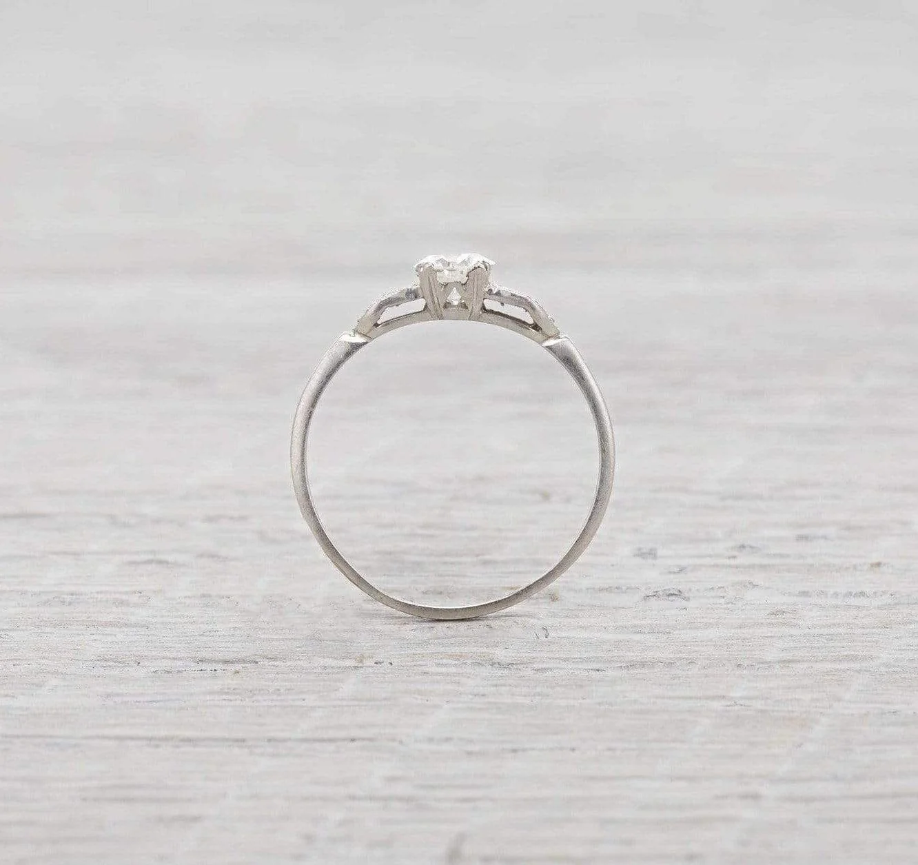 .53 Carat Diamond Art Deco Engagement Ring - Image 4