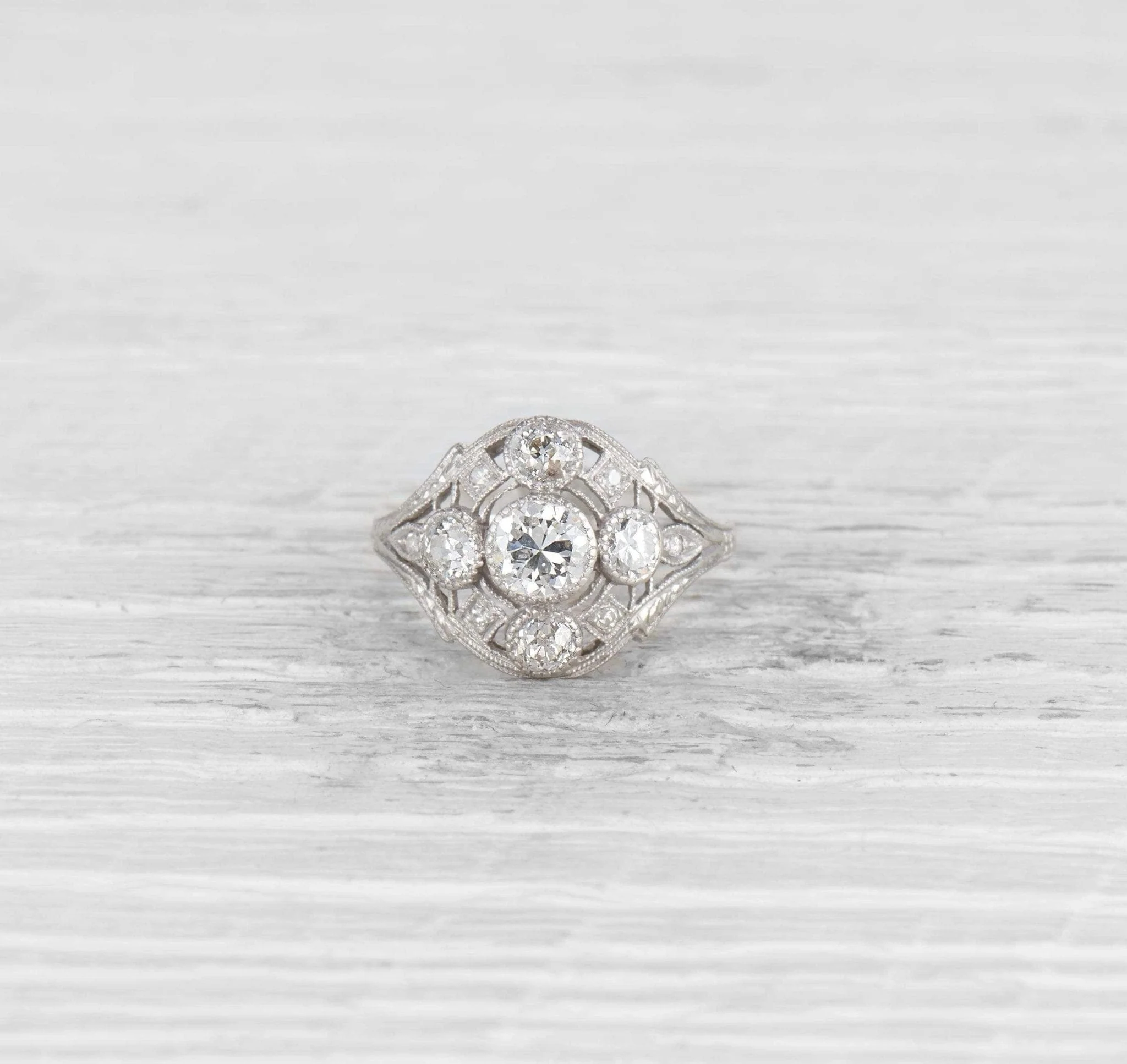 .54 CARAT ART DECO DIAMOND RING - Image 2