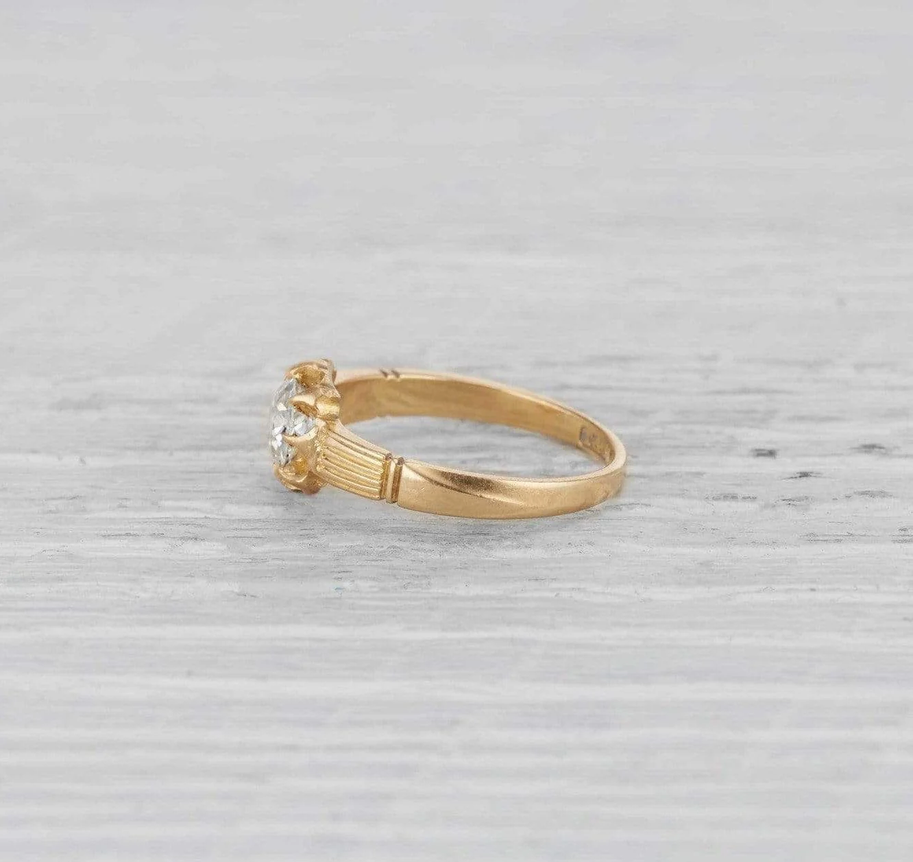 .54 Carat Victorian Diamond SOLITAIRE Engagement Ring - Image 3