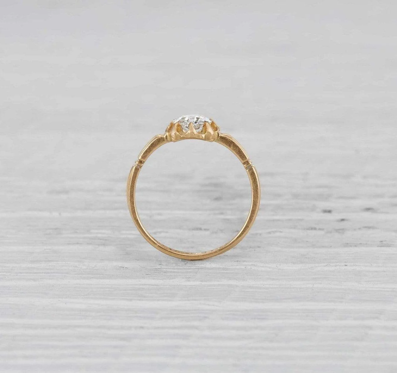 .54 Carat Victorian Diamond SOLITAIRE Engagement Ring - Image 4