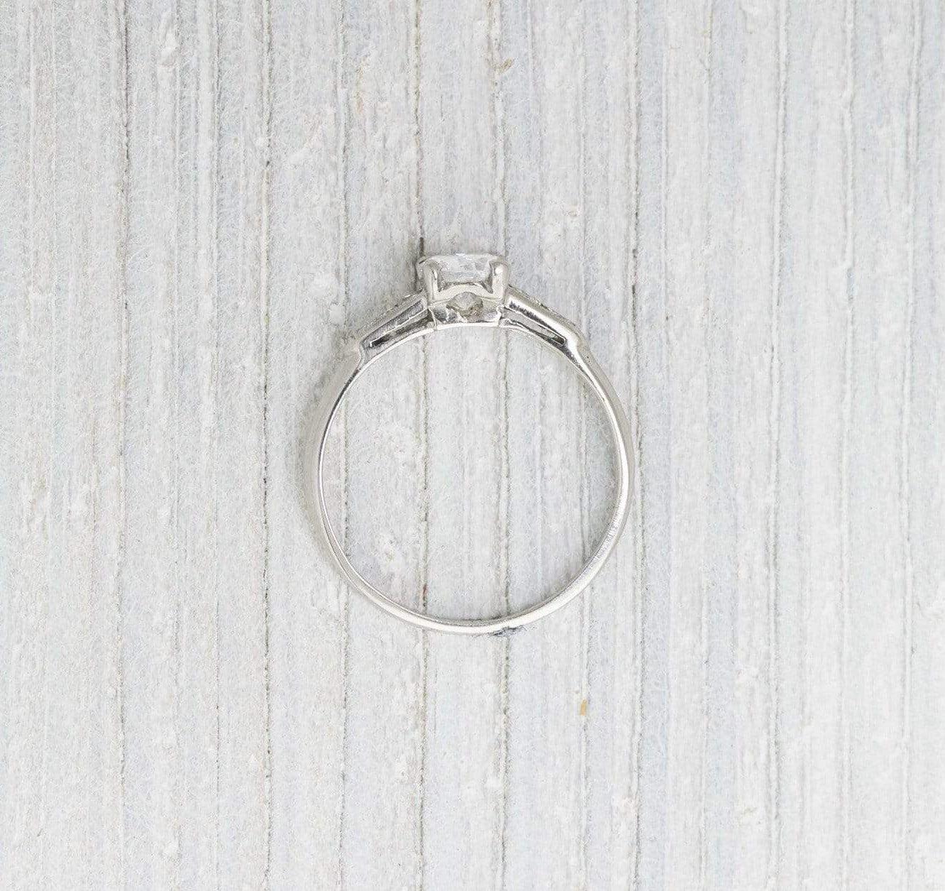 .54 Carat Vintage Art Deco Engagement Ring - Image 4