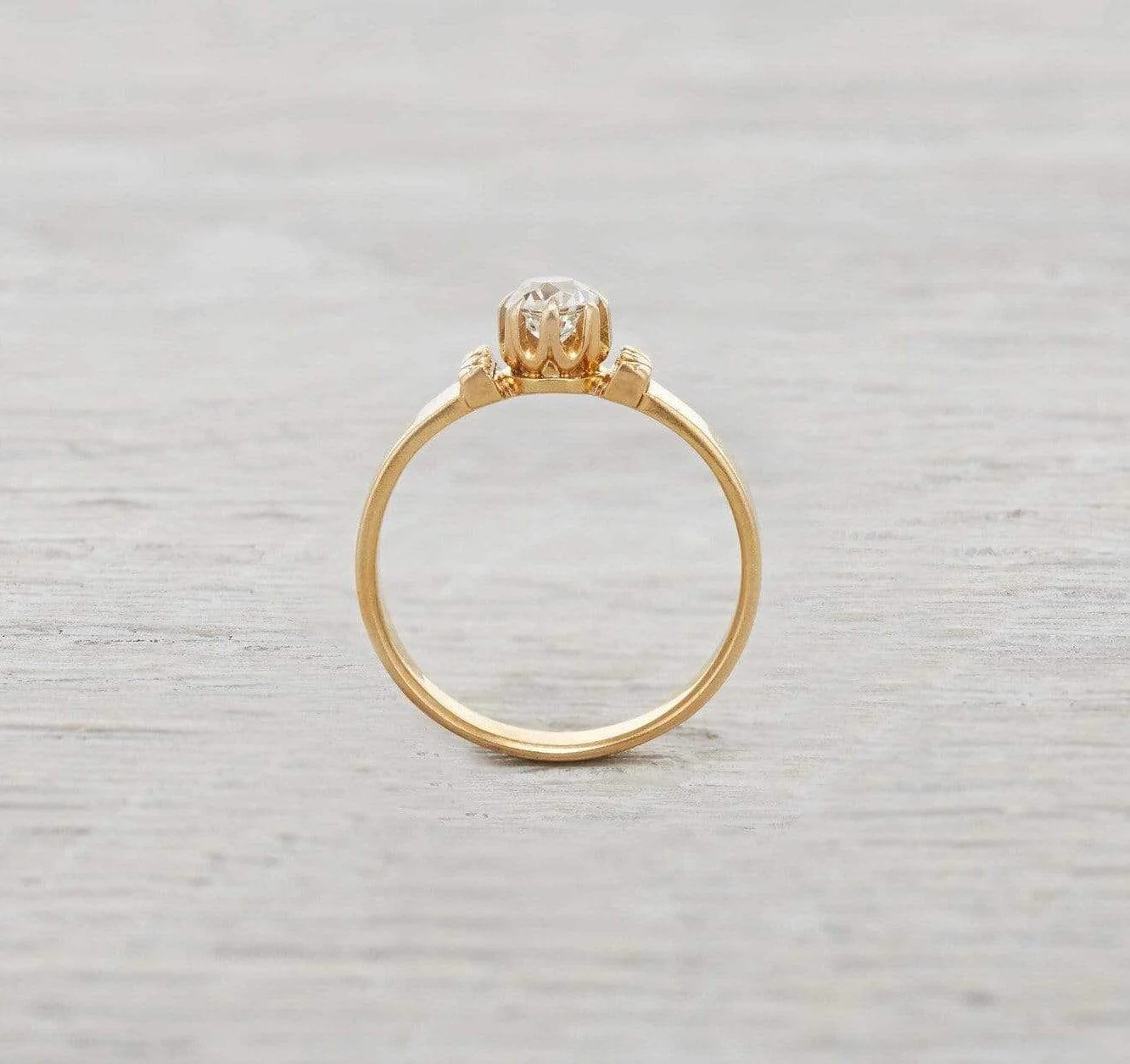 .55 Carat Antique Victorian Diamond Solitaire Engagement Ring - Image 4