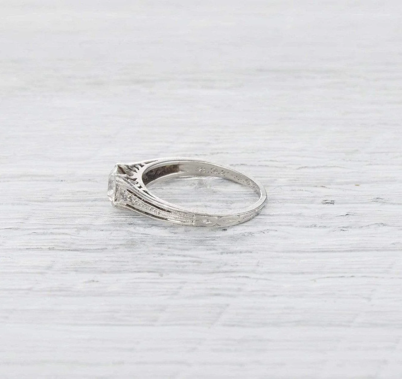 .55 Carat Art Deco Engagement Ring - Image 3