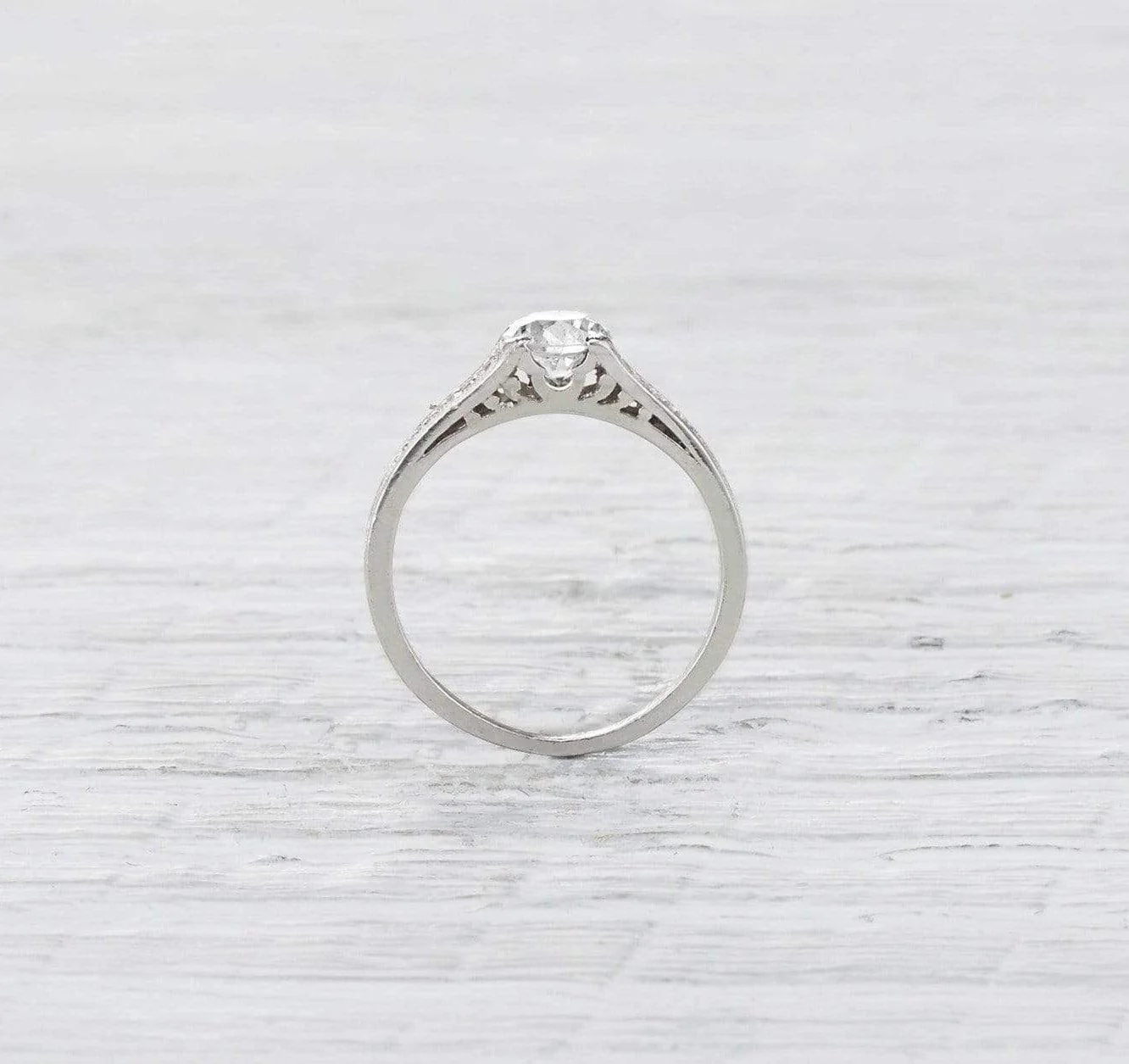 .55 Carat Art Deco Engagement Ring - Image 4