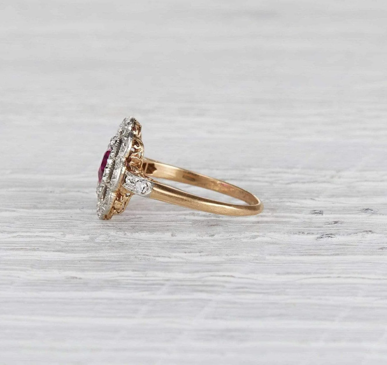 .56 Carat Edwardian Ruby Ring - Image 3