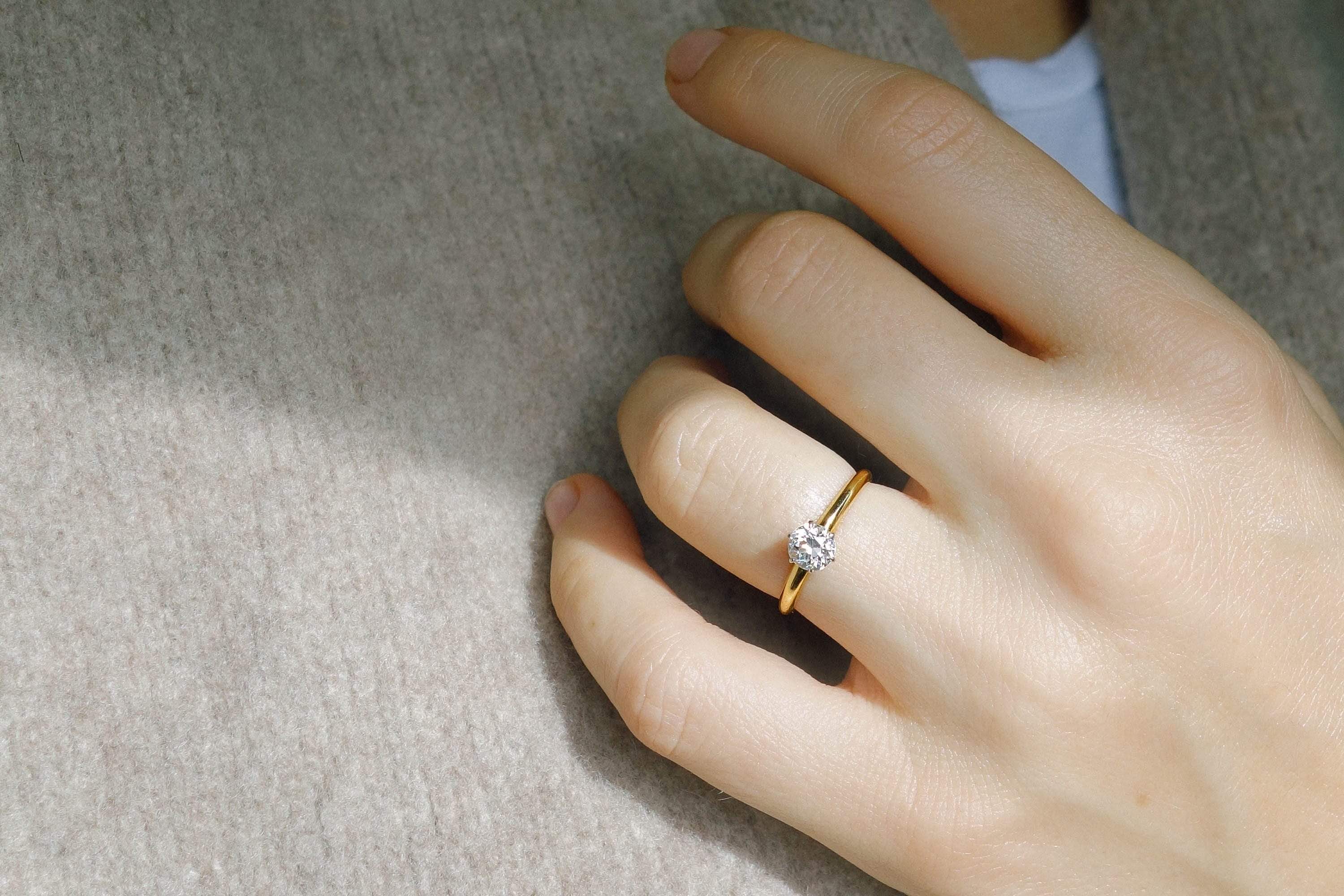 .56 CARAT TIFFANY & CO. DIAMOND SOLITAIRE ENGAGEMENT RING - Image 6