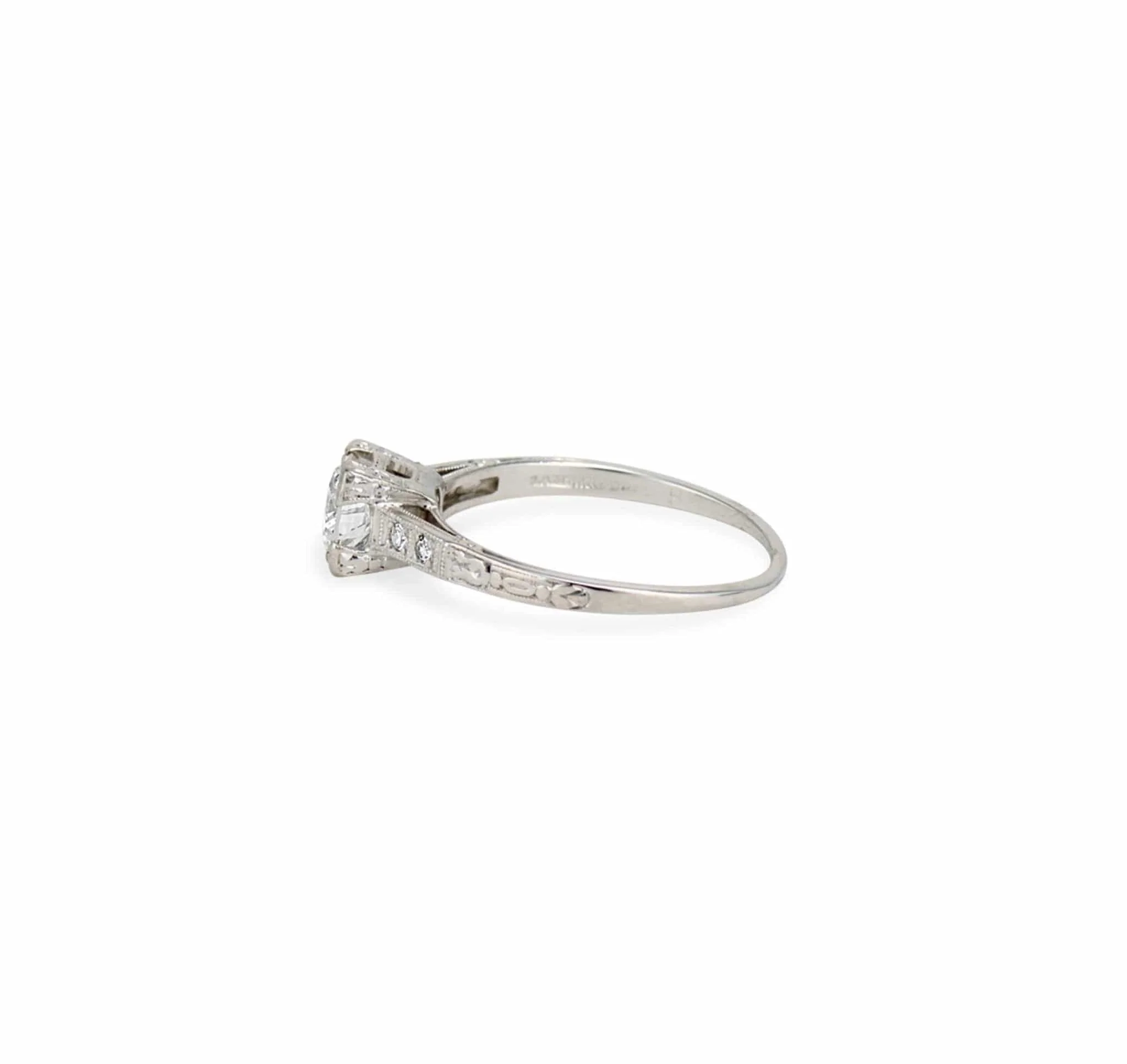 .57 Carat Edwardian Diamond Engagement Ring - Image 3