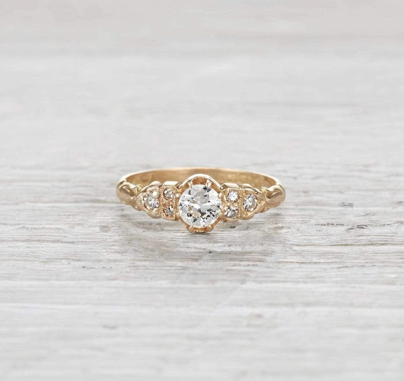 .58 Carat Victorian Engagement Ring - Image 2