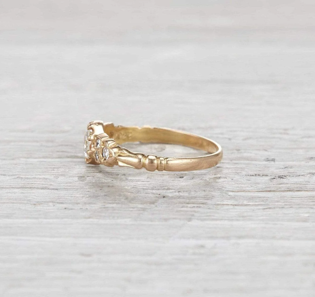 .58 Carat Victorian Engagement Ring - Image 3