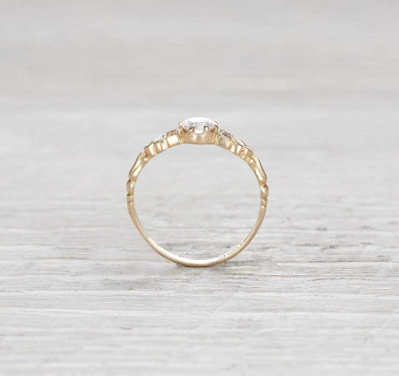 .58 Carat Victorian Engagement Ring - Image 4